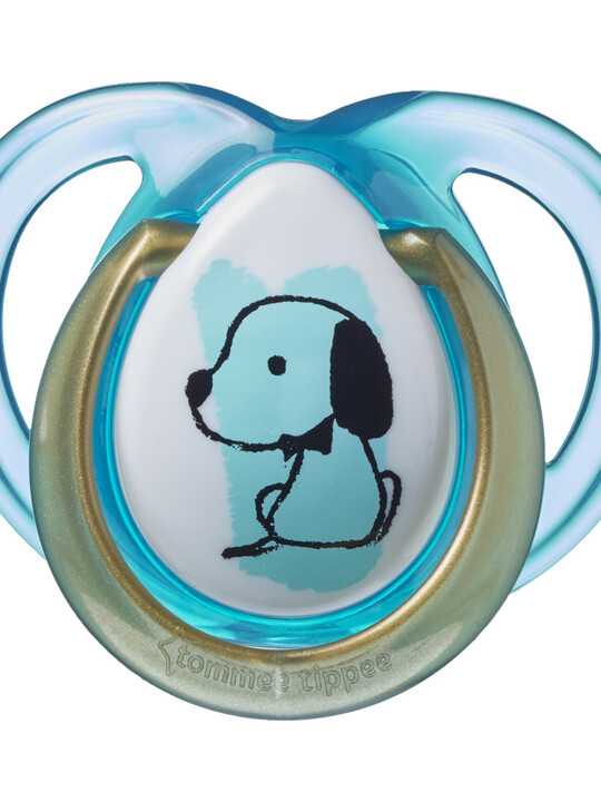 Tommee Tippee MODA Soother, (0-6 months), Pack of 2 -Boy image number 2